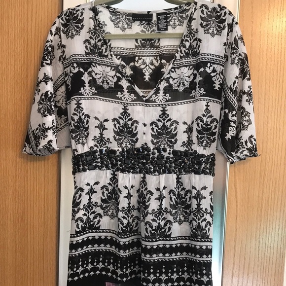 Beautiful Apostrophe blouse size XL - Picture 1 of 9